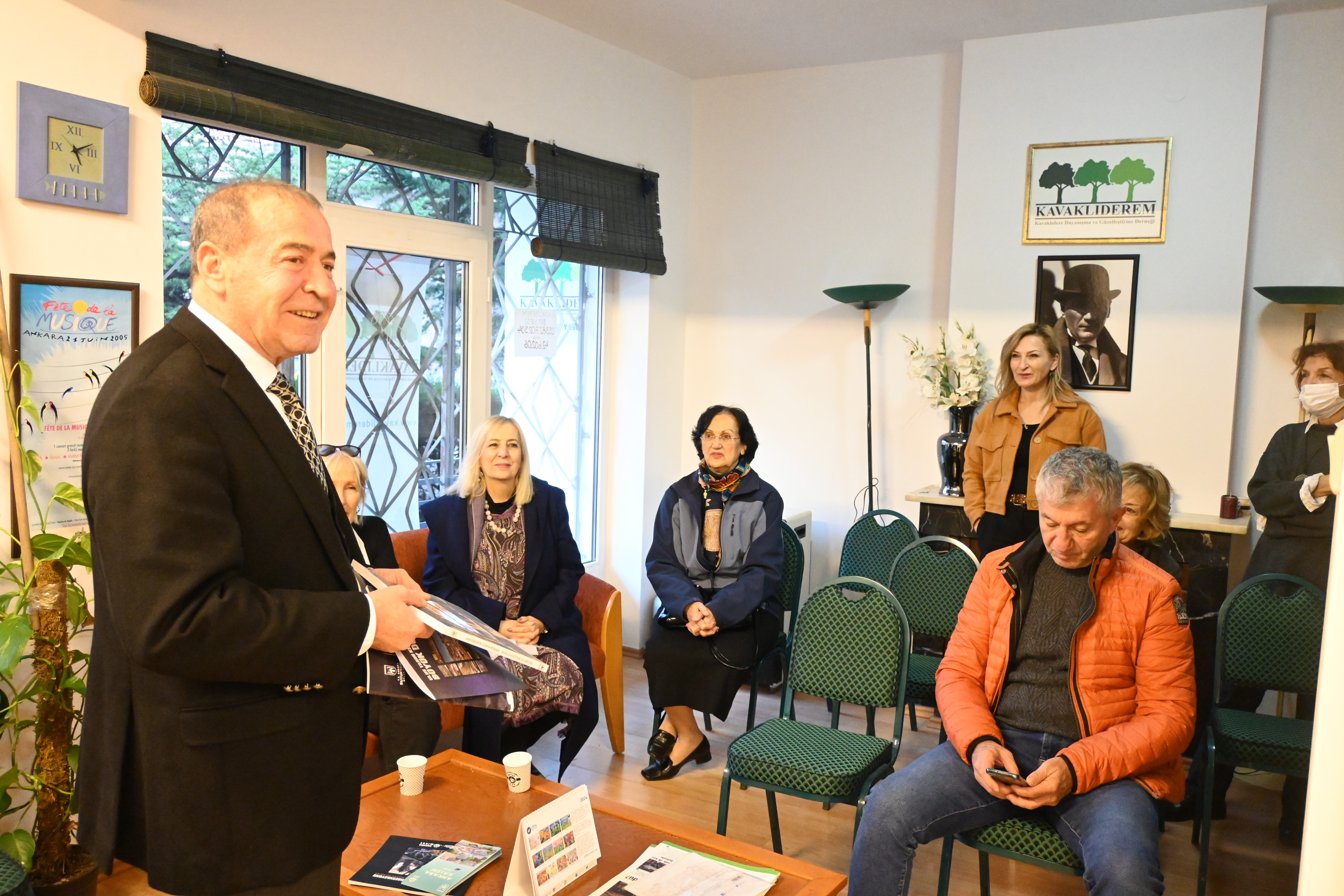 BAŞKAN ADAY BEKİR ÖDEMİŞ KAVAKLIDEREM DERNEĞİNDE