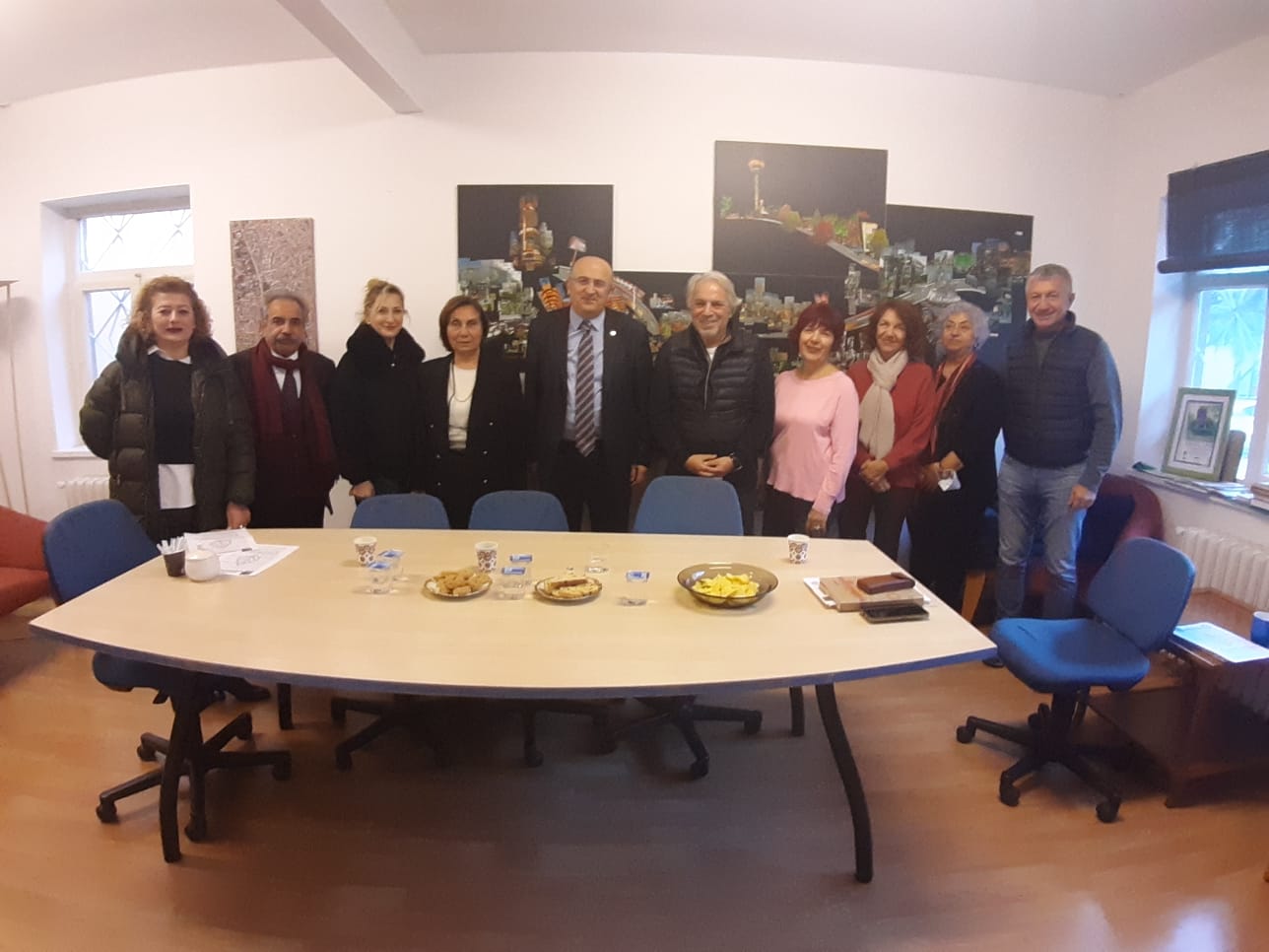 ÇANKAYA BAŞKAN ADAYI ÖMER FARUK EMİNAĞAOĞLU KAVAKLIDEREM DERNEĞİNDE