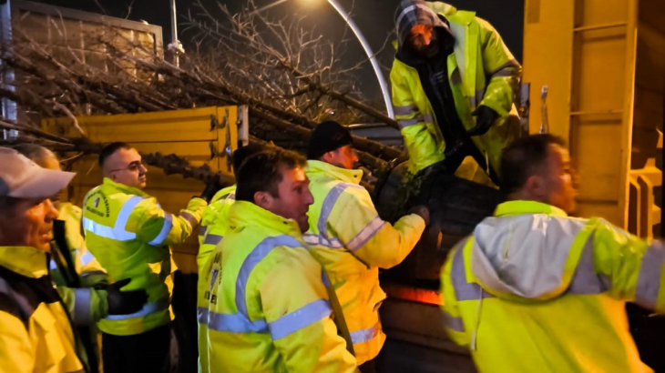 KAVAKLIDEREDE AĞAÇ DİKİMİ BAŞLADI